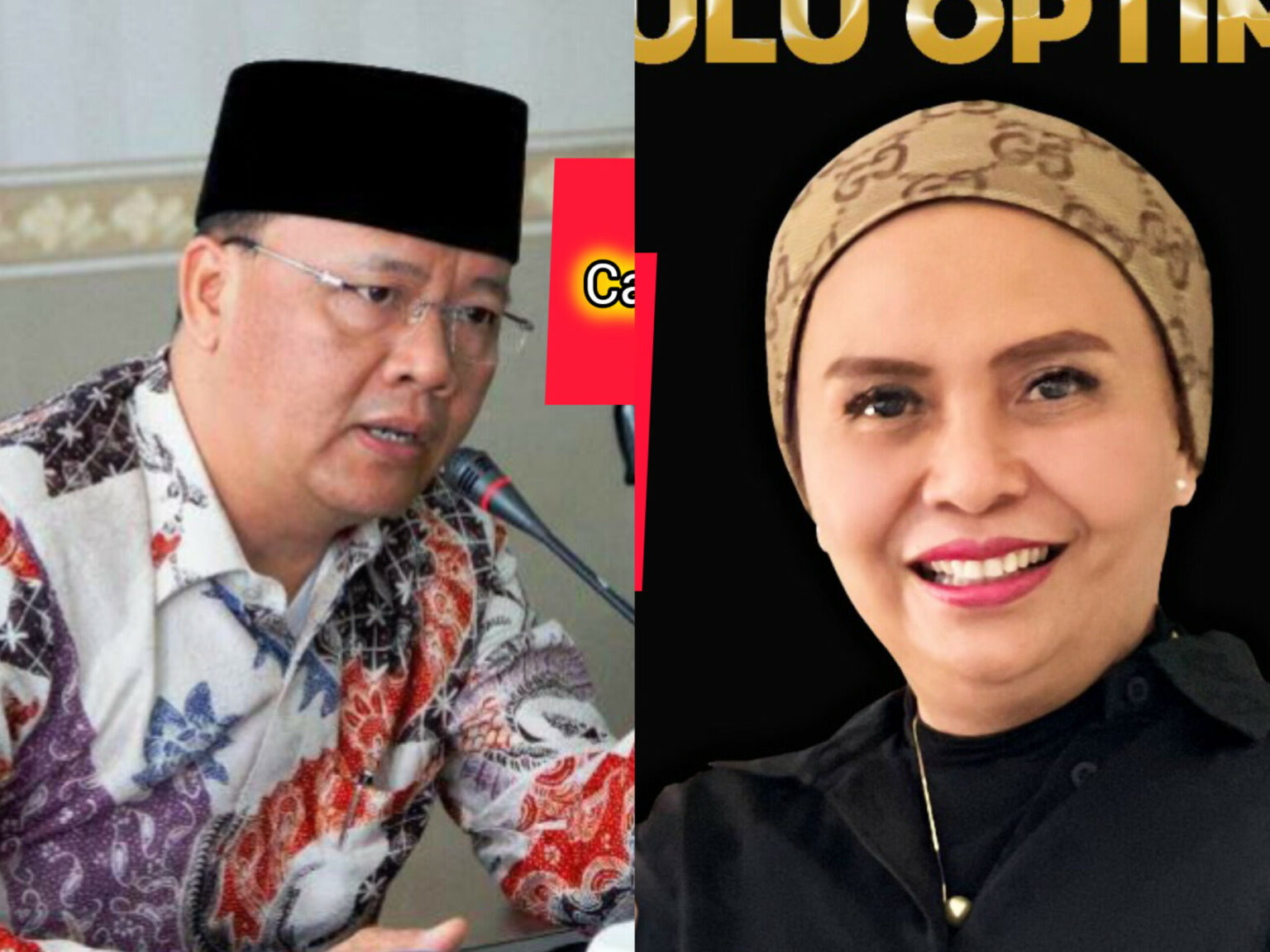 Calon Gubernur Bengkulu Rohidin-Meriani