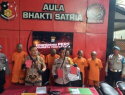 Polisi Amankan Barang Bukti Sajam Pelaku Tawuran di Yogyakarta