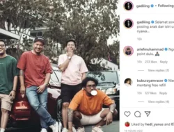 Gading Marten Bongkar Isi Grup Chat Para Duda, Sering Bahas Anak dengan Ariel NOAH dan Desta