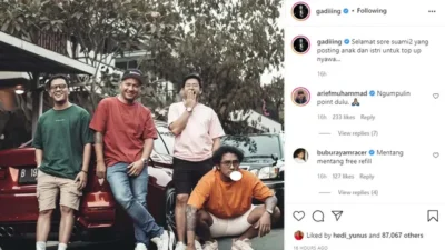 gading martin dan sahabatnya(liputan6.com)