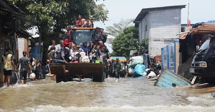 Banjir di Muara Angke