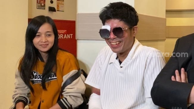 agus salim yang di siram air keras(detik.com)