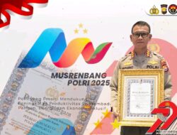 Polresta Bengkulu Raih Penghargaan Pelayanan Prima dari Kapolri