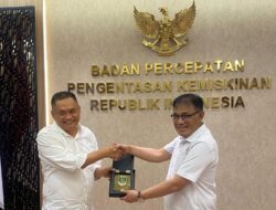 Bupati Rachmat Riyanto Temui Kepala BP Taskin Budiman Sudjatmiko