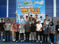 Kejurda Badminton U-18 Bengkulu 2025 Sukses Digelar, Atlet Muda Tunjukkan Potensi Nasional