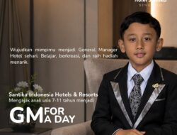 Hadirkan Program “GM For A Day”, Hotel Santika Bengkulu Fasilitasi Anak Menjadi General Manager Sehari