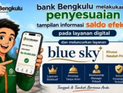 Bank Bengkulu Perkuat Inovasi Digital, Siapkan Beragam Fasilitas Baru untuk Nasabah
