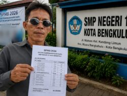 Diduga Ada Permainan dalam SPMB SMPN 18 Kota Bengkulu, Orang Tua Murid Minta Pemkot Turunkan Tim